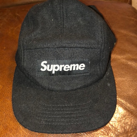 supreme featherweight wool camp cap